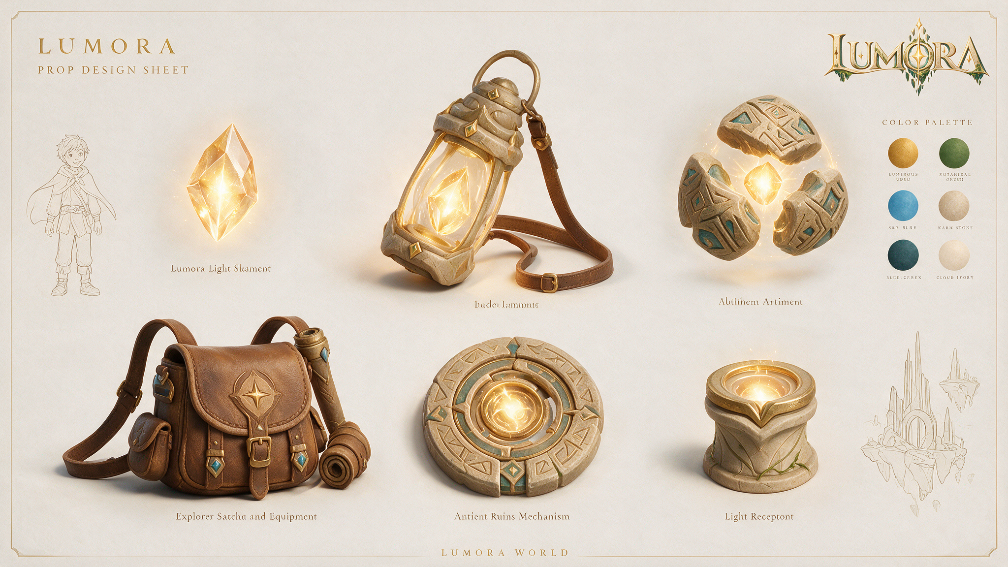LUMORA — Fictional Game Brand — screenshot 8