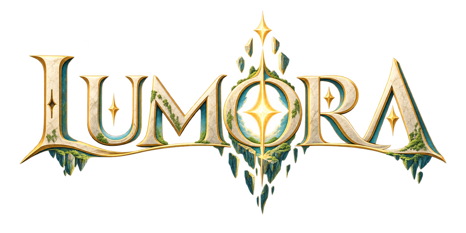 LUMORA — Fictional Game Brand — screenshot 1