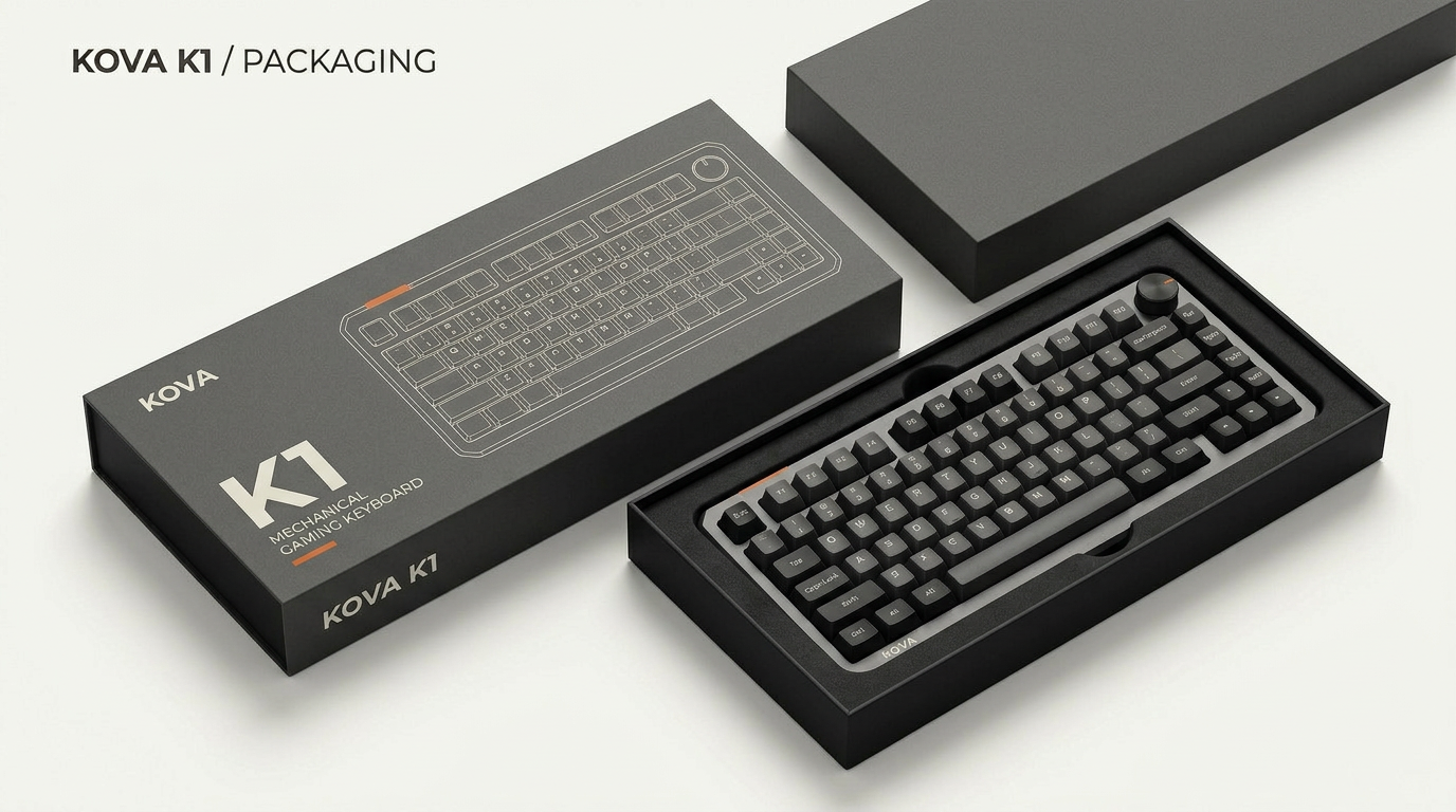 KOVA — Fictional Gaming Brand Identity — screenshot 16