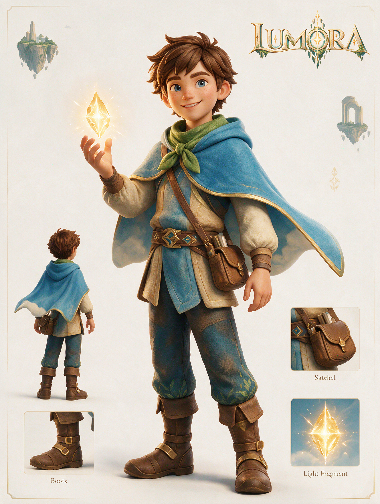 LUMORA — Fictional Game Brand — screenshot 3