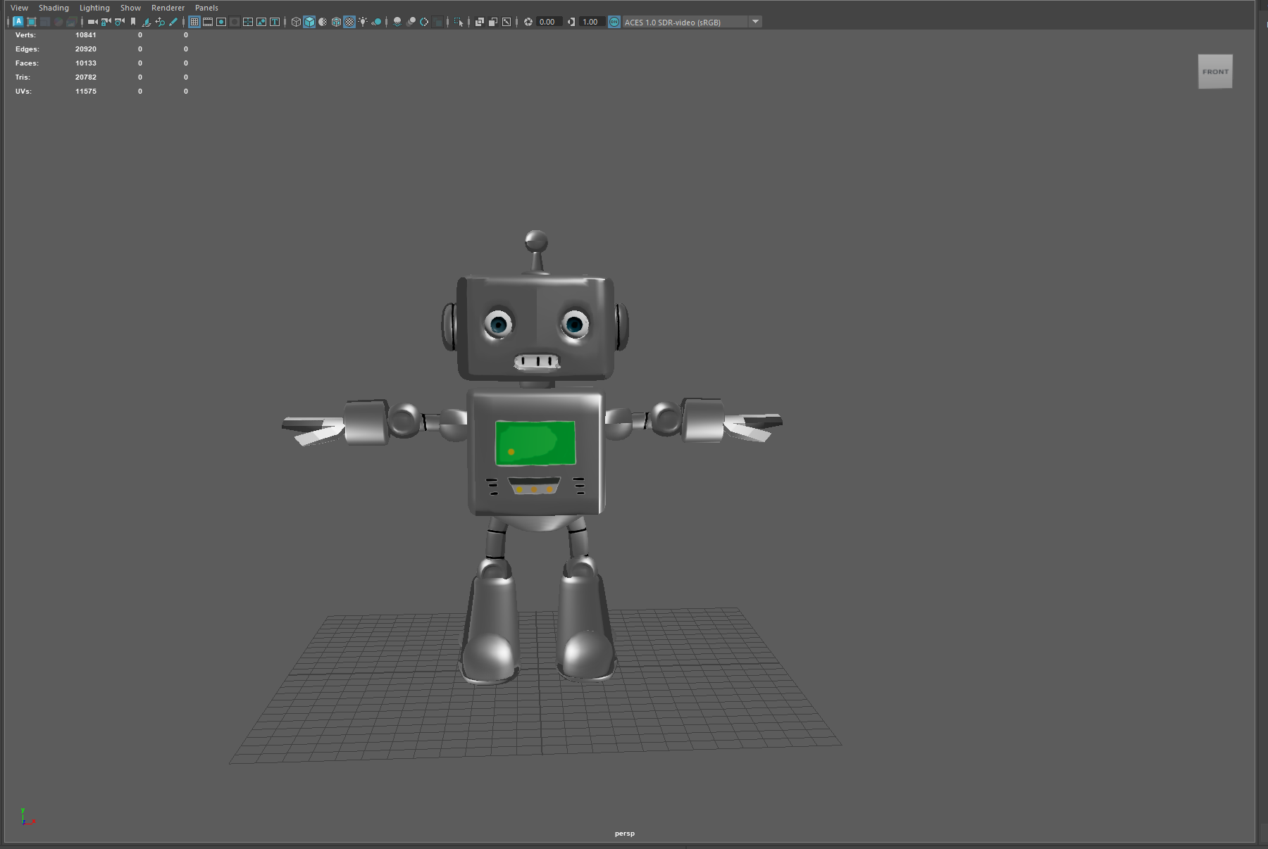 3D Robot Train screenshot